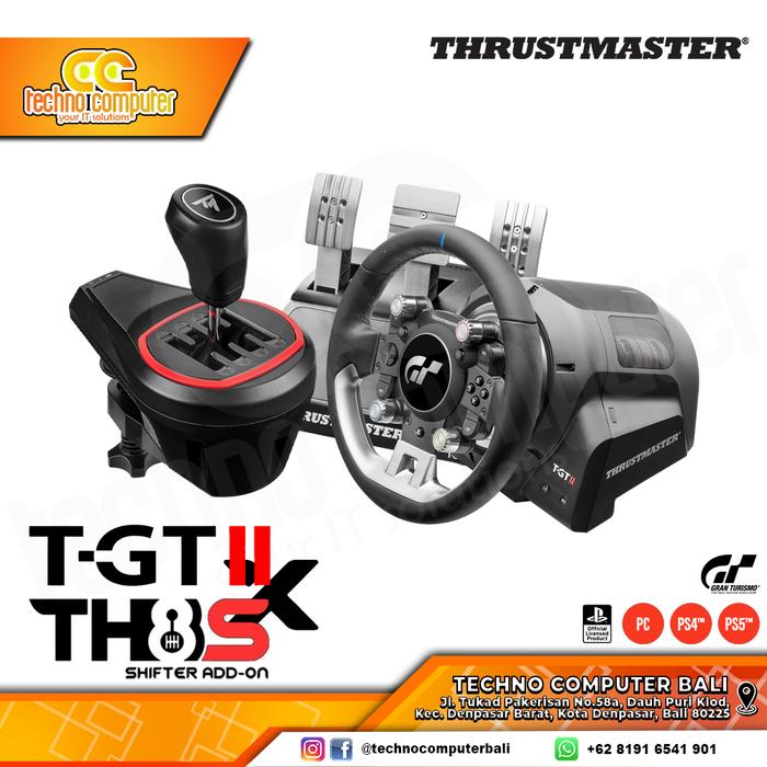Gambar THRUSTMASTER BUNDLE - T-GT II x TH8S Shifter Add On dari Techno Computer Bali undefined Tokopedia