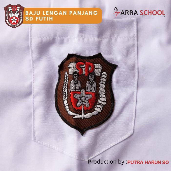 Gambar Baju Seragam Warna Putih Lengan Panjang - Putih, 1 dari kuniku store undefined Tokopedia