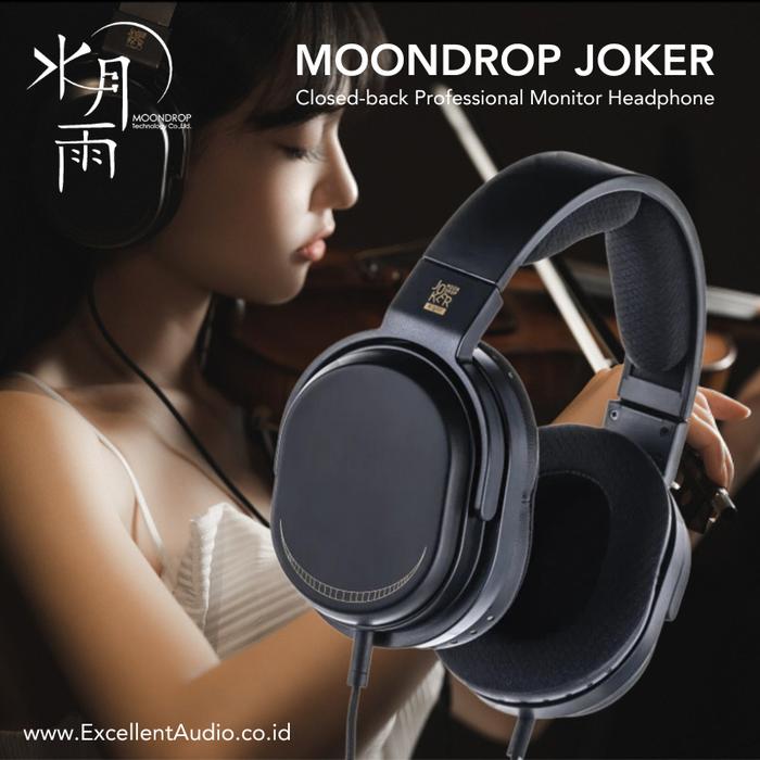 Gambar Headphone MOONDROP JOKER Closed-Back Professional Monitor dari Excellent Audio Official undefined Tokopedia