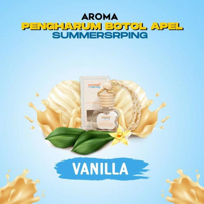 Gambar Pengharum Ruangan Estetik Botol Apel Yang Paling Wangi - Vanilla dari Wangi Premium undefined Tokopedia