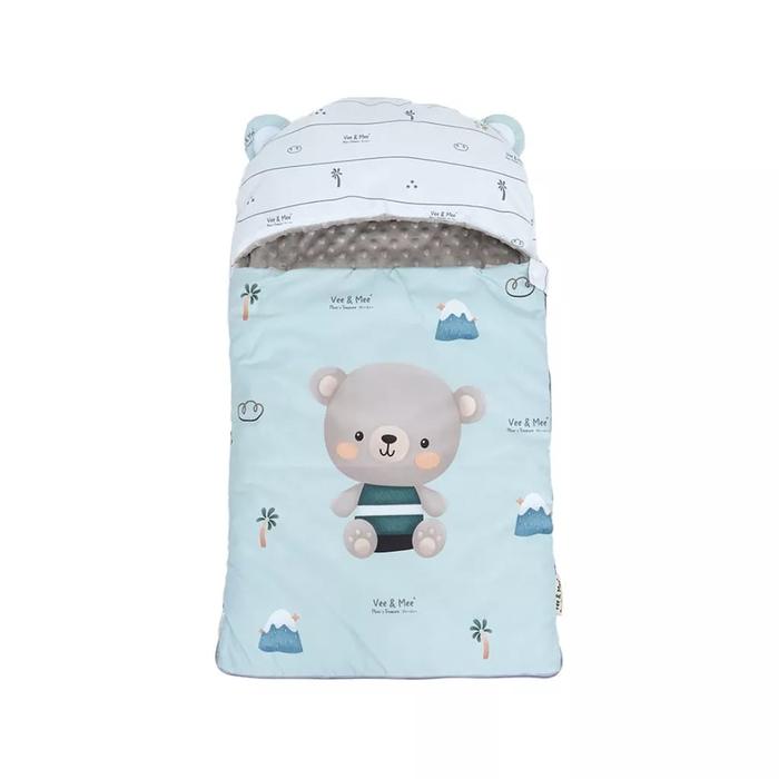 Gambar VEE & MEE KASUR, ONTHE GO, SOFA BAYI, MATRAS, SLEEPING BAG BEAR SERIES - SLEEPING BAG dari hollybabyshop undefined Tokopedia
