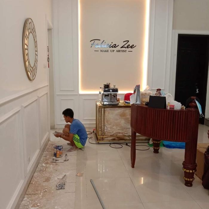 Gambar backdrop tv gypsum muldnig dari A j GYPSUM undefined Tokopedia