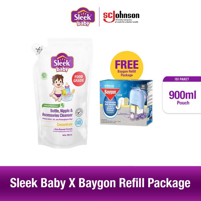 Gambar Sleek Baby X Baygon Refill Package dari Sleek Baby Store undefined Tokopedia