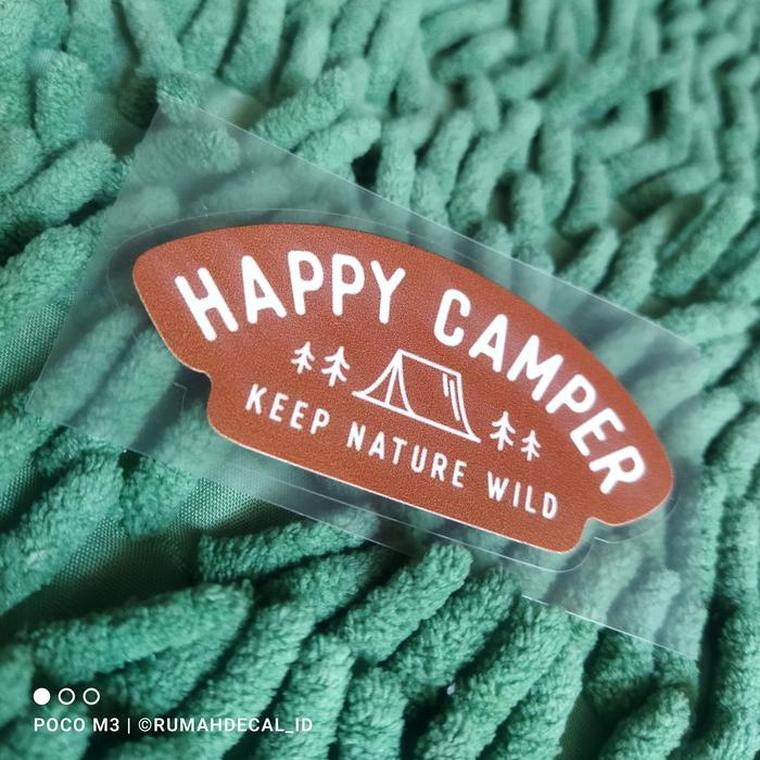 Gambar stiker kalcer camper van - CAMPER dari Rumah Decal Indonesia undefined Tokopedia