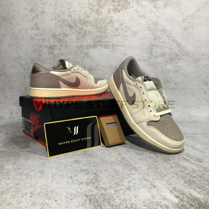 Jual Air Jordan Retro Low OG Atmosphere Grey CZ0790-101 100