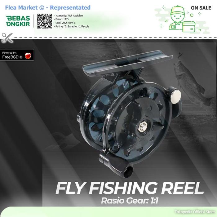 Gambar LEO Gulungan Reel Pancing Carp Winter Ice Fly Fishing - EPC-104 - Hitam, LEO dari Flea-Markets undefined Tokopedia