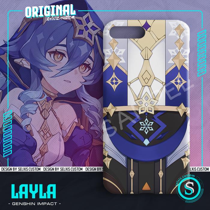Gambar Premium Phone Case Genshin Impact Layla - Variasi 1, 3D (Hardcase) dari selxiscustom undefined Tokopedia