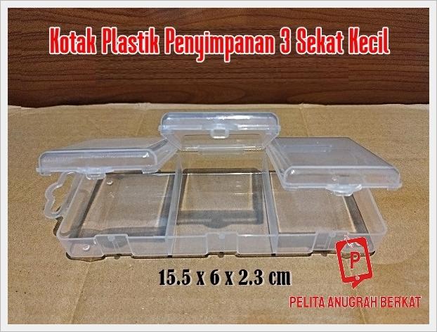 Gambar Kotak Plastik Penyimpanan 10 Sekat Aksesoris Cincin Jewelry Koin Baut - 3 Sekat Kecil dari Pelita Anugrah Berkat undefined Tokopedia