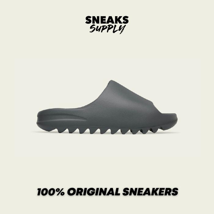 Adidas Yeezy Slide Slate Grey (100% Original) 10 di Sneakssupply  Tokopedia