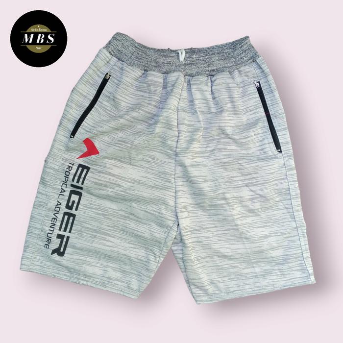 Gambar Celana Pendek Pria Surfing Distro Rib Kolor Santai Murah - Eiger Silver, Jumbo XL-XXL dari EPHEMERA STORE undefined Tokopedia