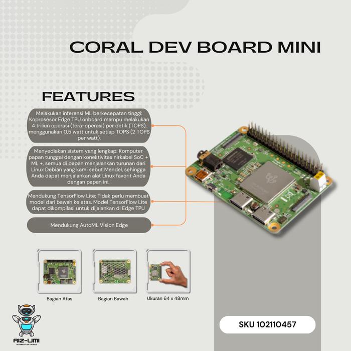 Gambar Coral Dev Board Mini dari Riz-umi undefined Tokopedia