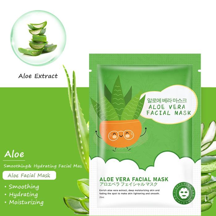 Gambar MOOYAM Sheet Mask Milk And Fruit Masker Wajah ORIGINAL BPOM - MF ALOE dari DomeShopping undefined Tokopedia