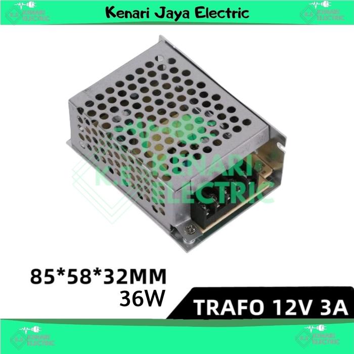 Gambar Adaptor 12V 2A Led Neon Flex / Power Supply 3A /Trafo 5A Led Neon Flex - TRAFO 3A dari Kenari Electric undefined Tokopedia