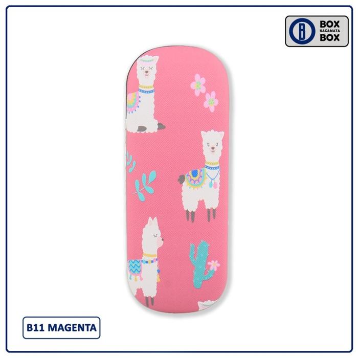 Gambar Box Kacamata / Tempat Kacamata Hard Case Motif Karakter Lucu B7 - B11 MAGENTA, KOMBO 1 dari Bertha Indonesia undefined Tokopedia