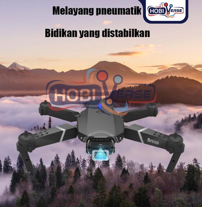 Gambar Eachine E58 WiFi FPV HD Camera Altitude Hold Mode Foldable Drone Murah - E88 SINGLE CAM dari Hobiverse undefined Tokopedia