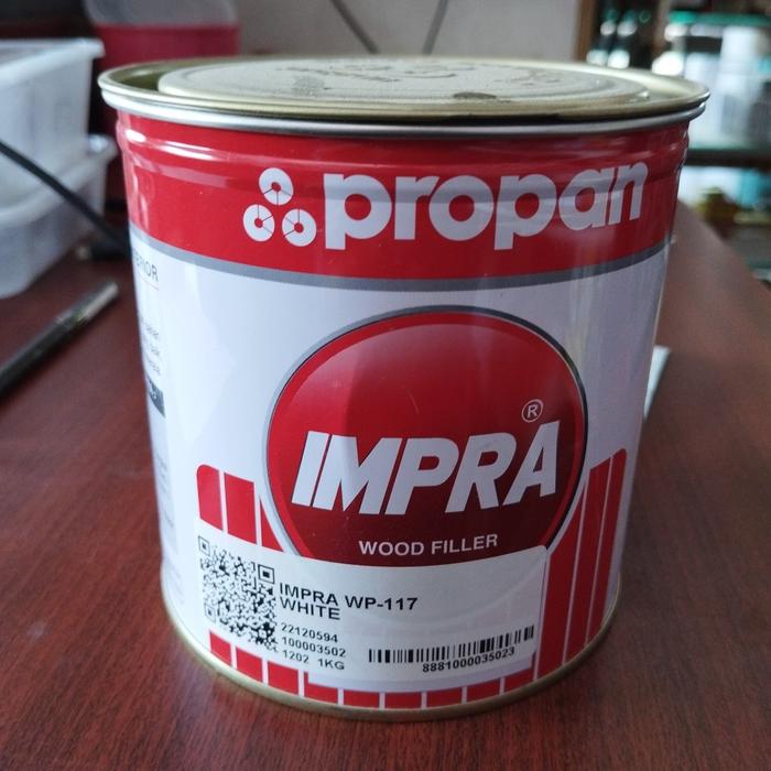Gambar Dempul Kayu IMPRA 1 kg / Wood Filler Impra Jati / Sungkai / Kamper - Putih dari TB. INDAH MURNI undefined Tokopedia
