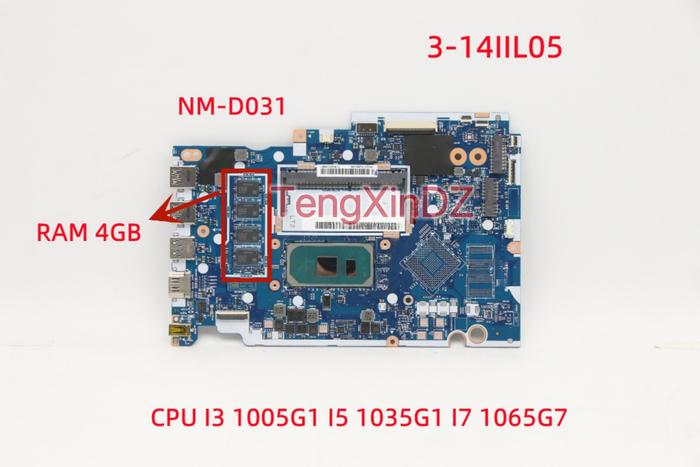 Jual Lenovo ideapad 3-15IIL05 Laptop Mainboard NM-D031 Mesin