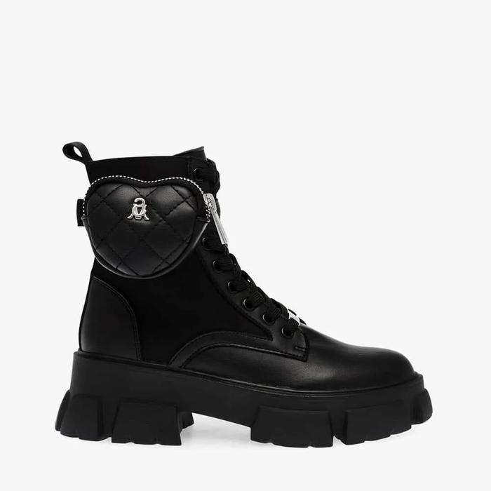 Gambar STEVE MADDEN - TANKER-H Women's Booties (Original) - Bone - Black, 9 dari Shellota Store undefined Tokopedia