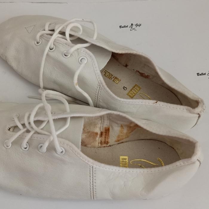 Gambar BLOCH Jazz Ballet shoes WHITE LEATHER - Putih, 6 dari Ballet And Gift undefined Tokopedia