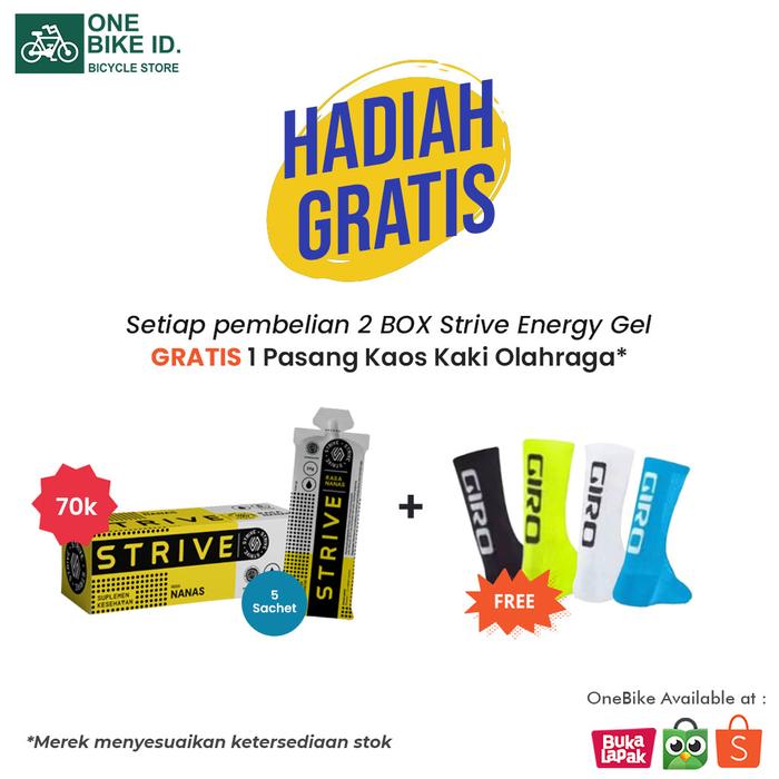 Gambar STRIVE Energy Gel Rasa Nanas Original - 1 Box isi 5 Sachets dari OneBike ID undefined Tokopedia