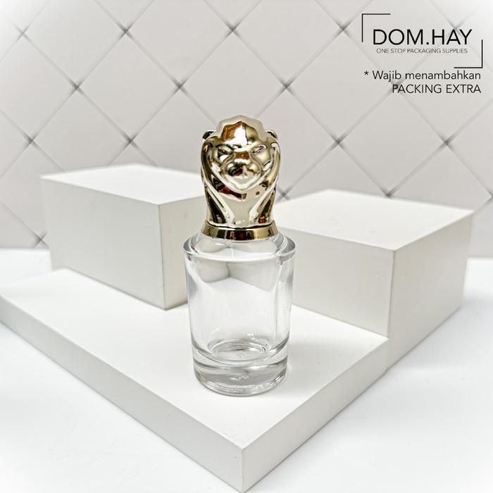 Gambar 30ml Botol Parfum Animal Head Shape CRIMP PRESS Luxury Perfume Minyak - lion dari DomHay.Pack undefined Tokopedia
