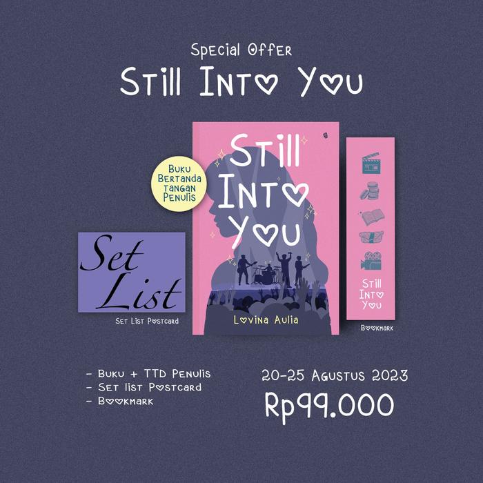 Gambar PRE ORDER - STILL INTO YOU -LOVINA AULIA - BUKUNE - BUMIFIKSI - PO dari bumifiksipadang undefined Tokopedia