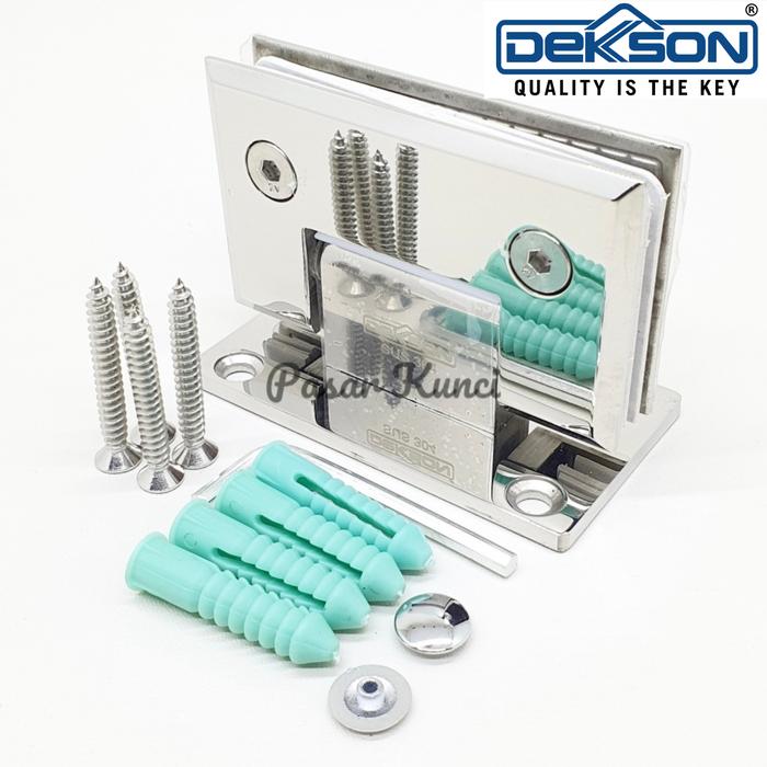 Gambar Engsel Shower Hinge Kaca Toilet - DEKSON K+TEMBOK dari PasarKunci undefined Tokopedia