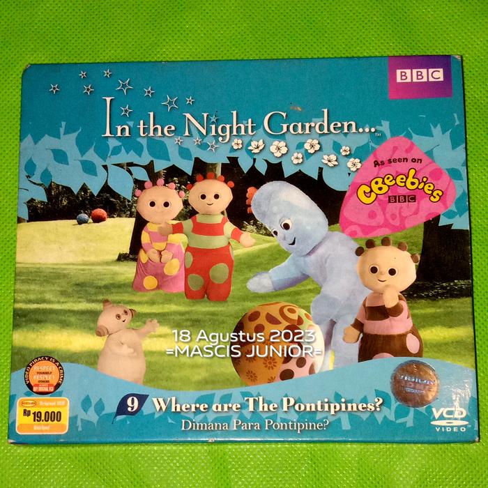 Gambar VCD TELETUBBIES BARNEY IN THE NIGHT GARDEN - GARDEN PONTIPIN dari Mascis Junior undefined Tokopedia
