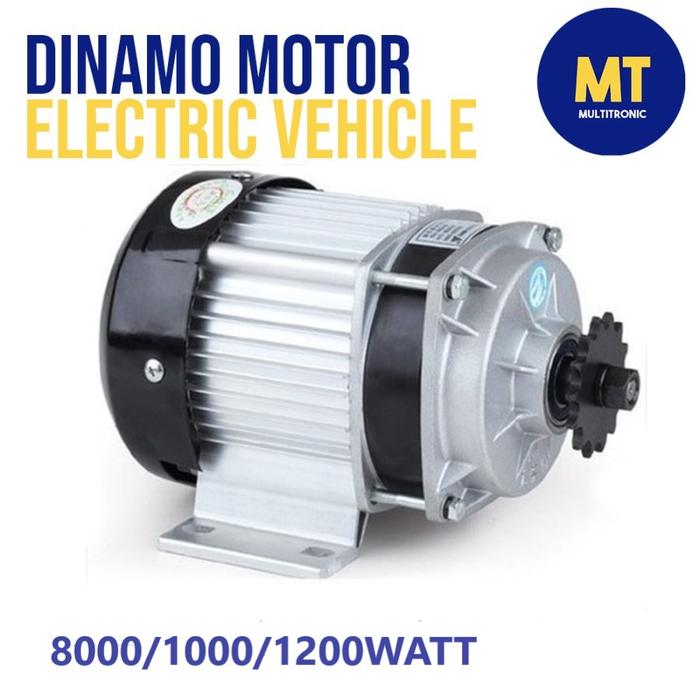 Jual Dinamo Motor 800W 1000 1200W Electric Roda Tiga brushless