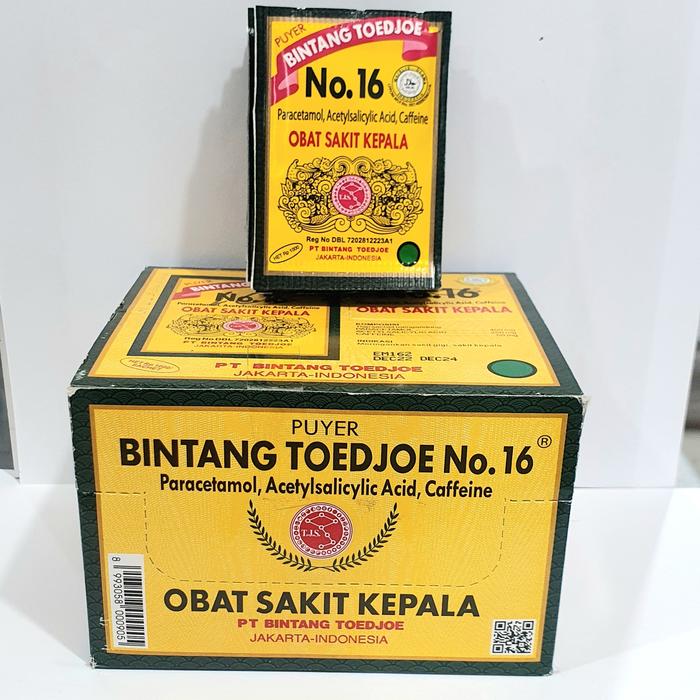 Gambar Puyer no 16 Bintang Toedjoe dari toko bintang jaya bekasi undefined Tokopedia