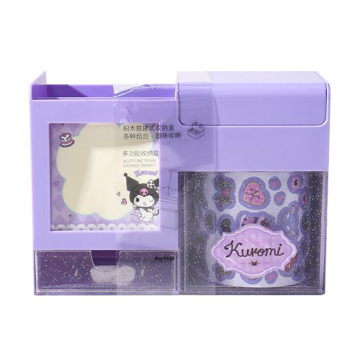 Gambar MIMIMOO Kotak Penyimpanan Alat Tulis Sticker Sanrio Cinnamoroll Kuromi - Kuromi dari Mimimoo Shop undefined Tokopedia