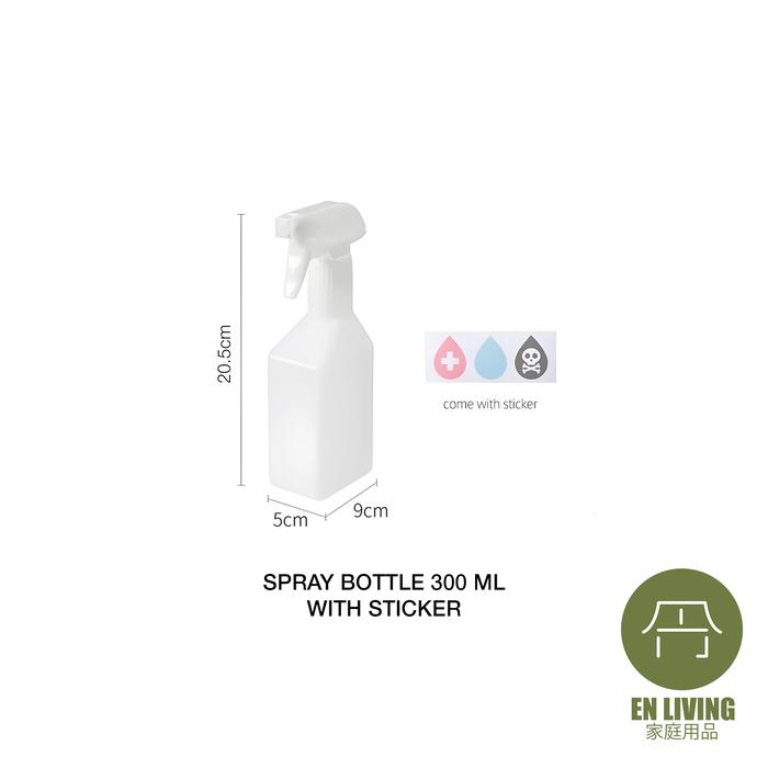 Gambar EN LIVING Spray Bottle WHITE / Botol Semprotan / Botol Spray - 300 ML dari EN LIVING undefined Tokopedia