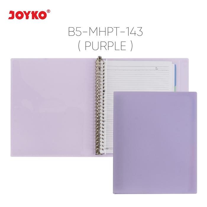 Gambar Binder Note Joyko B5-MHPT-143 Pastel Color - purple dari Lancarjayamks undefined Tokopedia