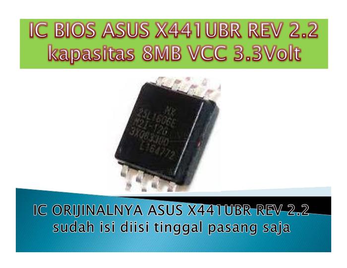 Gambar ic bios laptop asus X441UBR Rev 2.2 Generasi 8 Orijinal Beckup - IC Bios+Isi dari Solusi Laptop dan Fashion Distro undefined Tokopedia