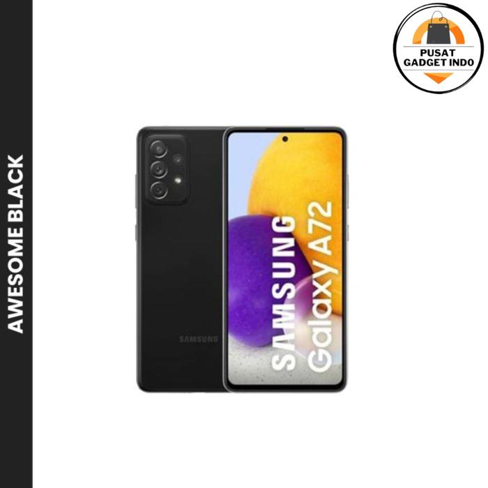 Gambar SAMSUNG GALAXY A72 8/128GB - 8/256GB GARANSI RESMI SEIN INDONESIA - BLACK, 8/128GB dari PUSAT GADGET IND0 undefined Tokopedia