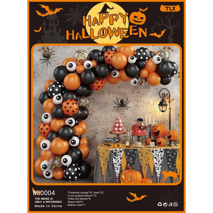 Gambar Scoop Dekorasi Halloween Balon Set Mata Oranye 66140700 - Hitam oranye dari Scoop Ideas undefined Tokopedia