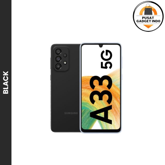 Gambar SAMSUNG GALAXY A33 5G 6/128GB - 8/128GB - 8/256GB GARANSI RESMI SEIN - BLACK, 6/128GB dari PUSAT GADGET IND0 undefined Tokopedia