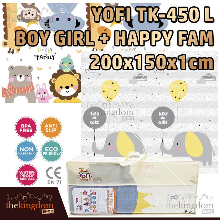 Gambar Yofi Folding Mat TK-400 L 200x160x1cm Safari + Elephant Matras Karpet - TK-450 dari The Kingdom Shop undefined Tokopedia