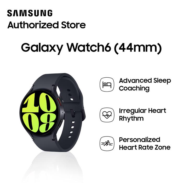 Gambar Samsung Galaxy Watch6 Bluetooth 44mm - Graphite dari Smile - Galaxy Authorized undefined Tokopedia