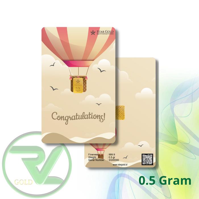 Jual LOGAM MULIA STARGOLD GIFT SERIES (Congratulation 02)