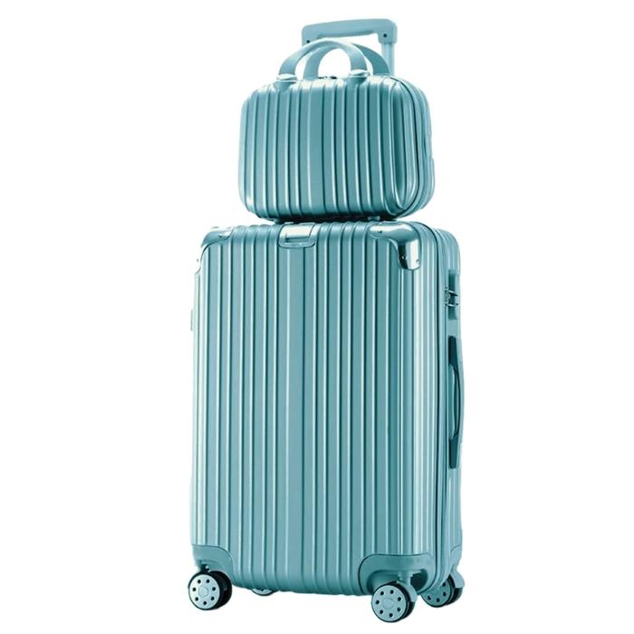 Gambar MEXICAN A973 Koper 2 in 1 koper 24 /22/20 INCH SET 14 INCH BC - GREENMINT, 20 INCH dari Mexican Official store undefined Tokopedia