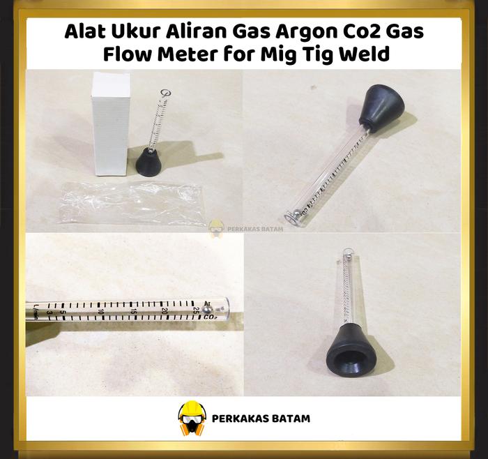 Gambar Alat Ukur Aliran Gas Argon Co2 Gas Flow Meter for Mig Tig Weld dari Perkakas Batam undefined Tokopedia