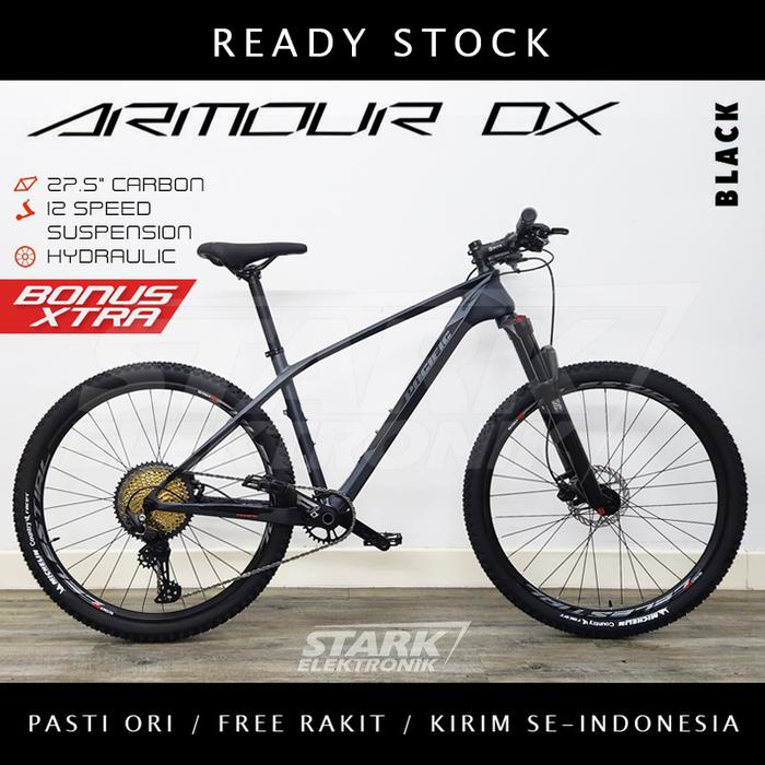 Gambar Pacific ARMOUR DX MTB 27.5 inch Sepeda Gunung - Black dari StarkElektronik undefined Tokopedia
