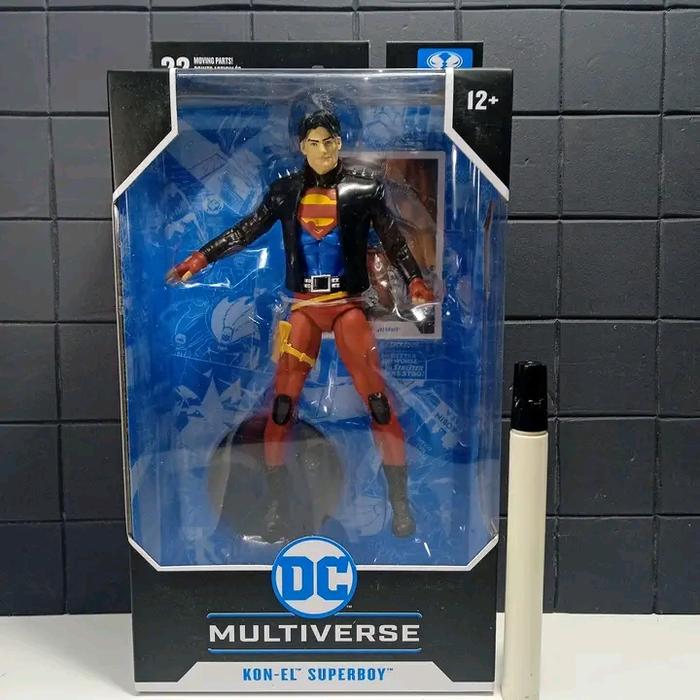 Gambar mainan action figure kon el superboy mcfarlane tinggi sekitar 7 inch d dari Mainan Toys Action Figure undefined Tokopedia