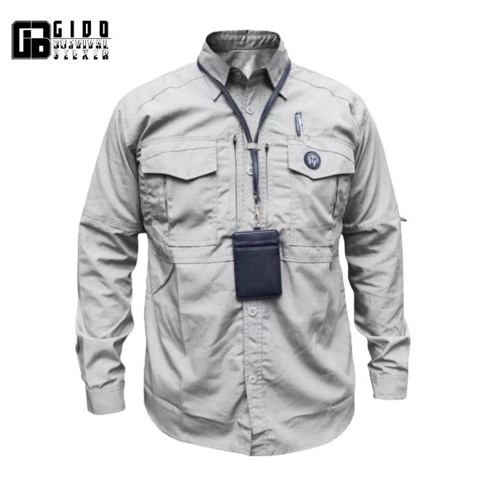 Gambar KEMEJA TACTICAL MTAC - KEMEJA LAPANGAN- KEMEJA PDL LENGAN PANJANG - Misty, L dari ZENTACTIQUE undefined Tokopedia