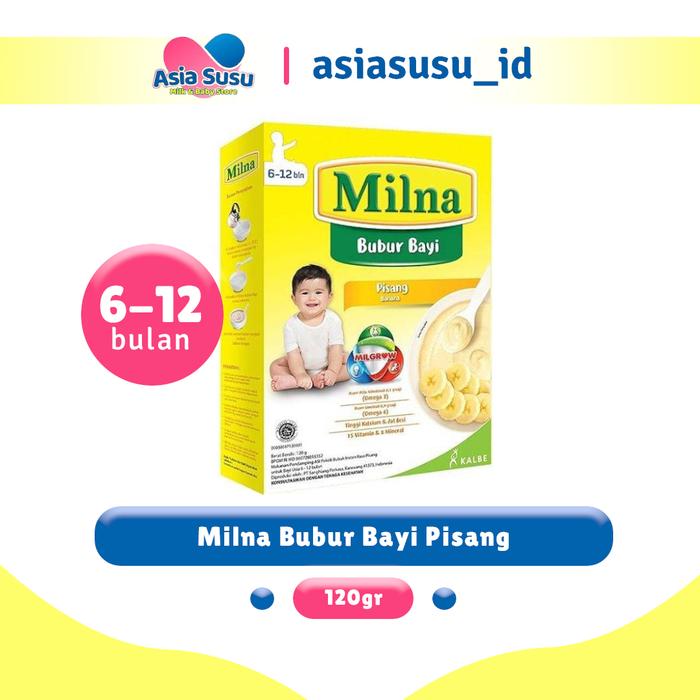 Gambar Milna Bubur Bayi 6+ - Pisang dari Apotek Asia Susu undefined Tokopedia