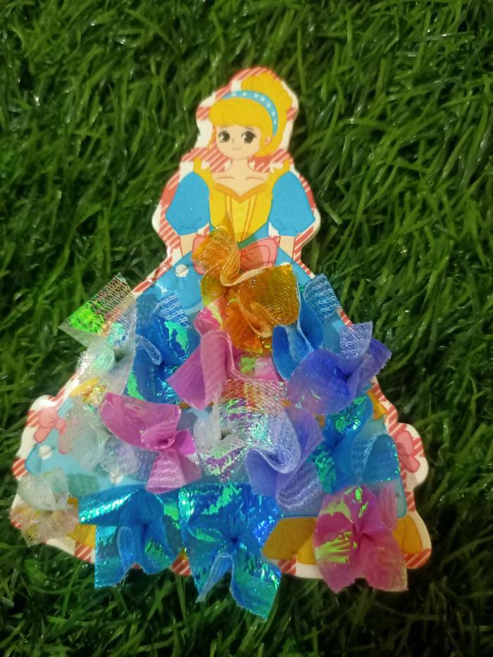Gambar Mainan Edukasi Anak Craft DIY Kerajinan Tangan Gaun Princess - Animal dari PennyPenno undefined Tokopedia