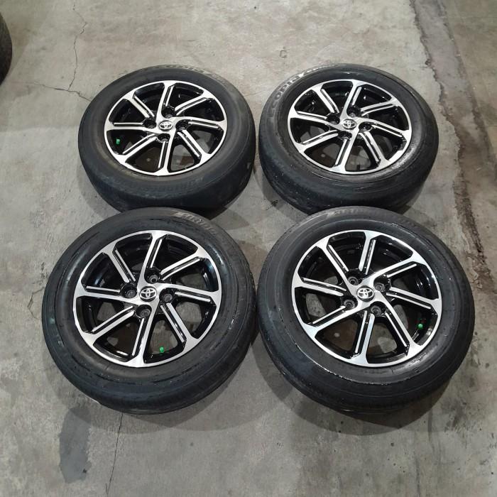 Gambar Velg Original Copotan Mobil Agya GR Ring 14 + Ban Agya Ayla Sigra dari TSCcibubur undefined Tokopedia