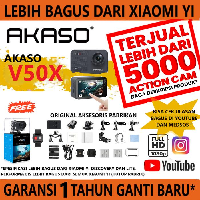 Gambar XIAOMI YI ACTION CAMERA DISCOVERY 4K TOUCHSCREEN GARANSI - AKASO UNIT ONLY dari Keymission360 undefined Tokopedia
