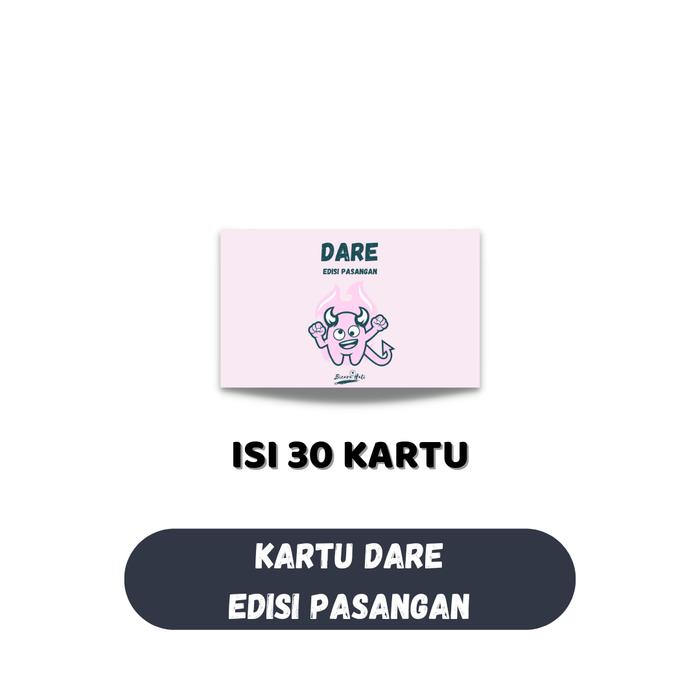 Gambar Bicara Hati - Kartu Permainan Pertanyaan Deep Talk - Edisi Pasangan - Kartu Dare dari Bicara Hati undefined Tokopedia